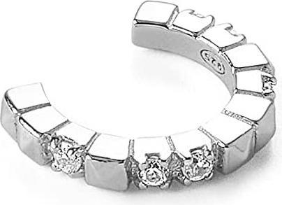 Immagine prodotto Rosato Orecchini singoli moderni in argento con zirconi RZO036