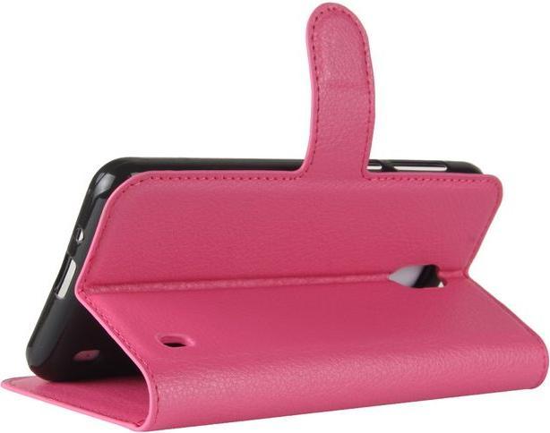 Actual product image MU Classic Leather cover with litchite texture (Nokia 2)
