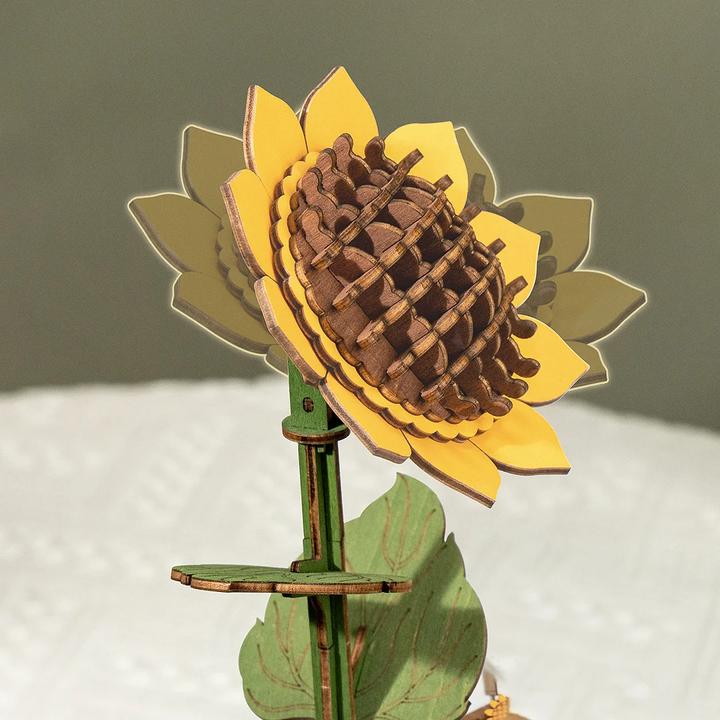 Produktbild Robotime Modellbausatz 'BLUMENSTRAUSS'