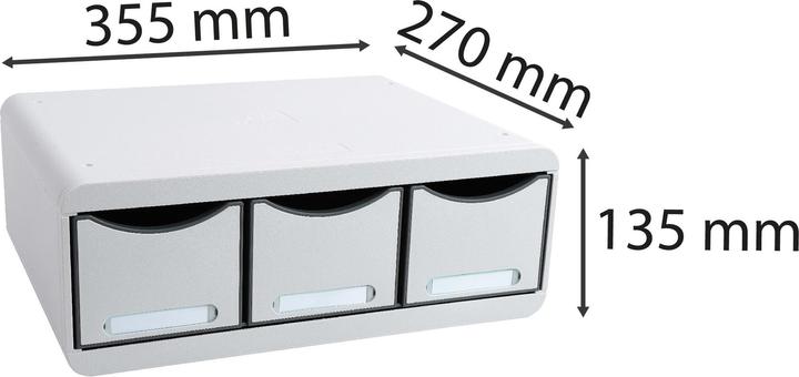 Image du produit Exacompta Boîte à outils à tiroirs (A4)