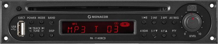 Produktbild Monacor ELA-Radio/CD-Modul PA-1140RCD (Line-Mischer)