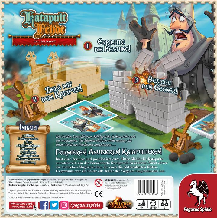 Image du produit Pegasus Catapulte Fehde (Allemand)
