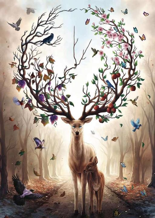 Immagine prodotto Ravensburger Cervo magico (1000 pezzi)
