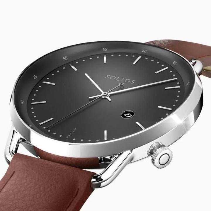 Immagine prodotto Solios The Solar Curve Solaruhr 40mm (40 mm)