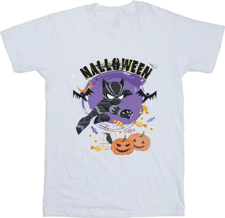 Image du produit - T-shirt BLACK PANTHER HALLOWEEN - Fille (140, 146)
