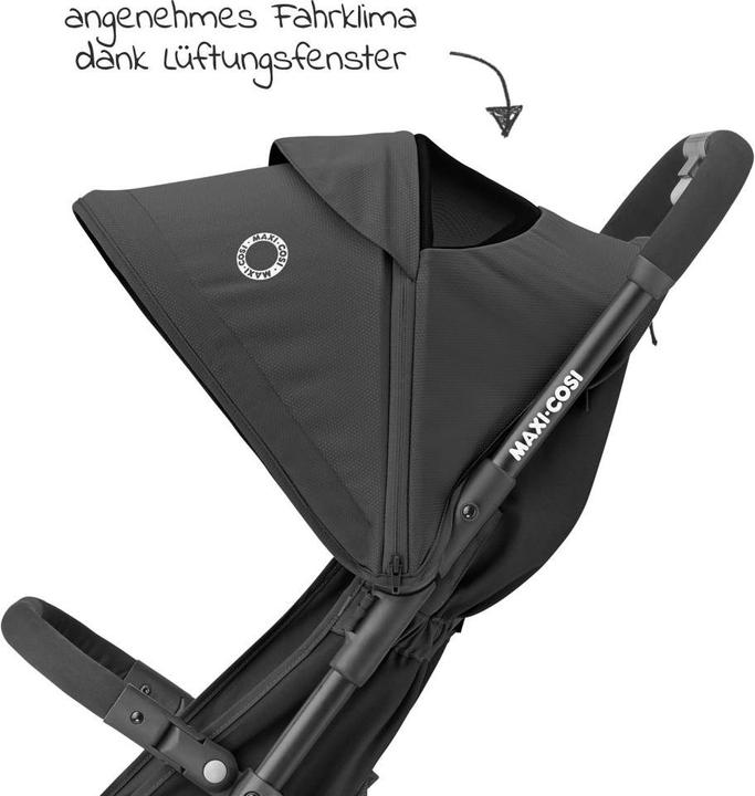 Image du produit Maxi-Cosi Lara2 Essential Black (cadre noir)