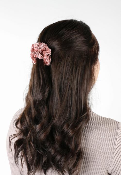 Produktbild Trisa Fashion Scrunchy Offwhite, Rosa, Beige 3 Stk. (Haargummi)