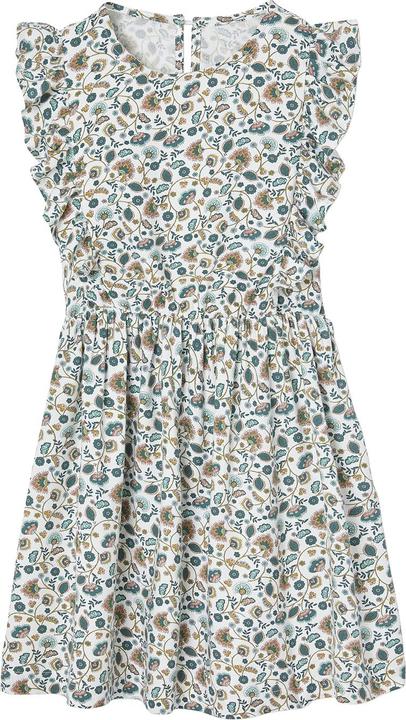 Actual product image Vertbaudet Mädchen Volantkleid aus Seersucker (86)