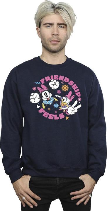 Actual product image Disney Mens Minnie Mouse Daisy Friendship Sweatshirt (S)