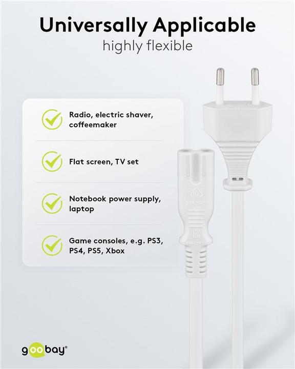 Actual product image Goobay Euro connection cable (5 m)