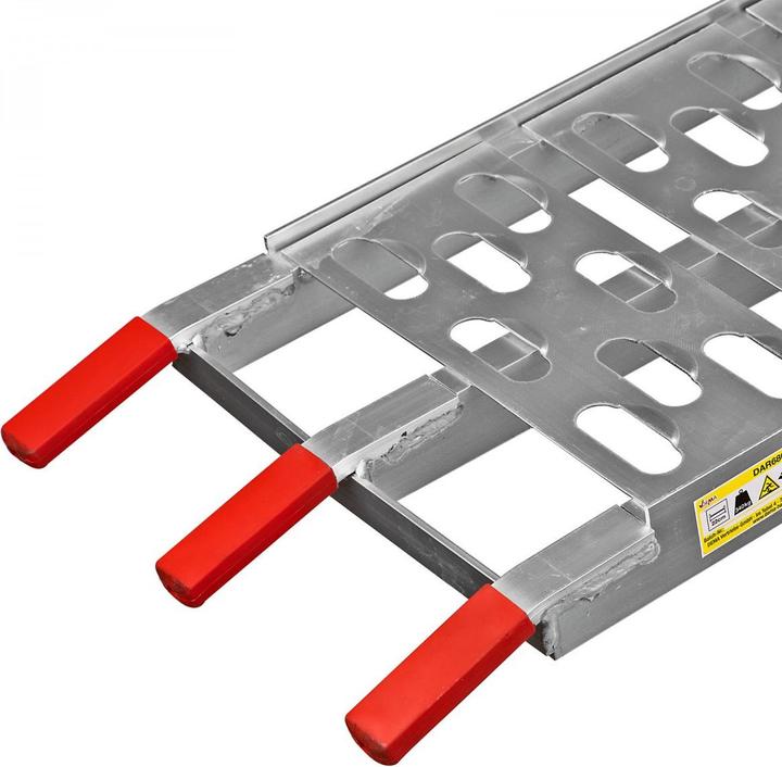 Produktbild Dema Auffahrrampe Auffahrschiene Verladerampe Rampe klappbar DAR680 1 Paar bis 340 kg