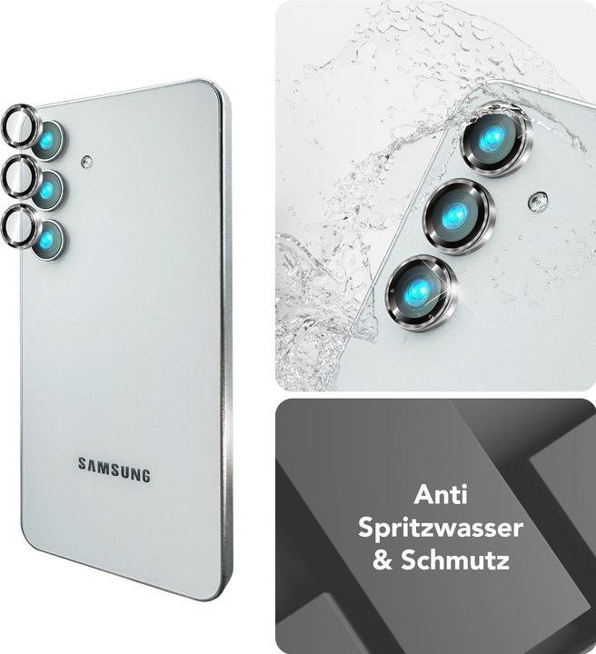 Actual product image Nalia Focus.Pro CLX - Kameraschutz Linsenglas Reflexionsfrei - Camera Lens Protector (1 Piece, Samsung Galaxy S25)