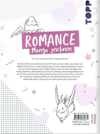 Produktbild Romance Manga zeichnen (Deutsch, Mongi, 2023)