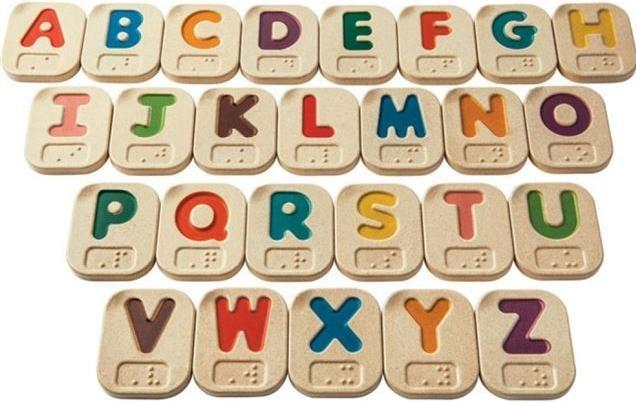 Produktbild Plantoys Braille Alphabet A-Z (Deutsch)