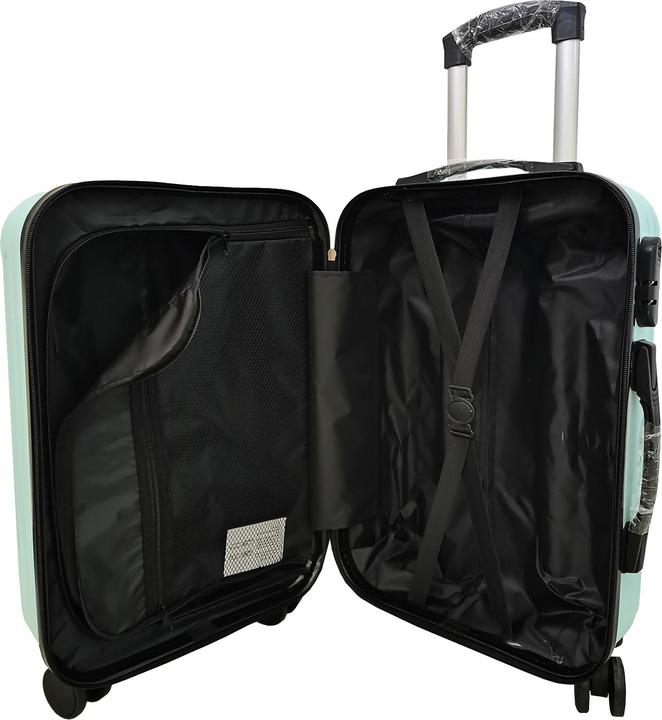 Produktbild NTK-Collection Hartschalenkoffer 2er-Set Frenzi Blau (80 l, M (50 - 90l), L (90 - 115l))