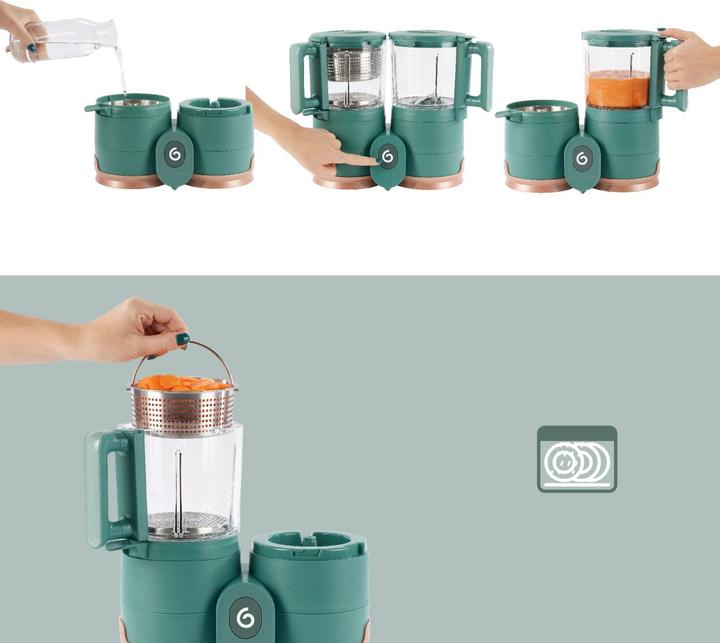 Image du produit Babymoov Cuiseur vapeur Nutribaby Glass