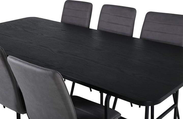 Produktbild Ebuy24 Essgruppe Uno 16 (7-teilig) (90 x 200 x 74 cm)