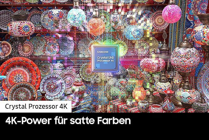 Image du produit Samsung GU55CU8079UXZG (55", LED, 4K)