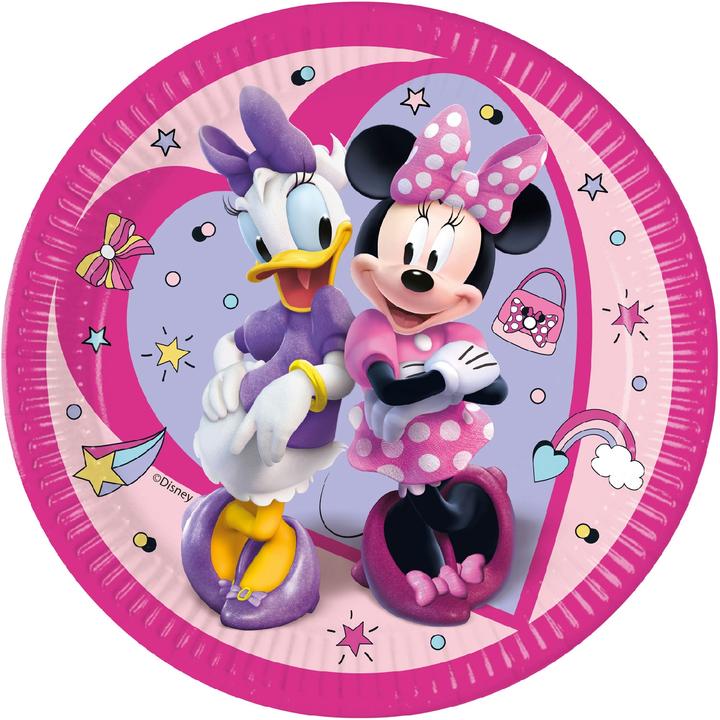 Produktbild Qualatex Assiettes Minnie Mouse (8 x)