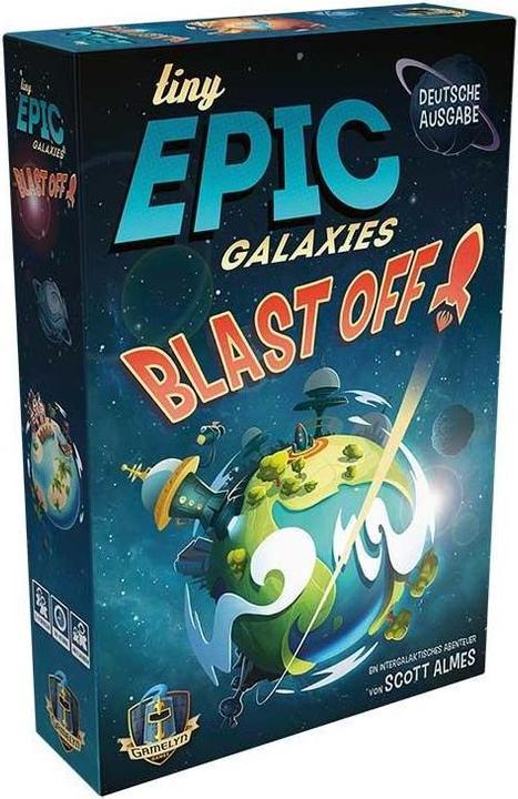 Image du produit Asmodée GAMD0002 - Tiny Epic Galaxies BLAST OFF, jeu de société, pour 2-4 joueurs, à partir de 8 ans (Allemand)