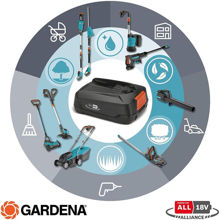 Immagine prodotto Gardena Pompa sommergibile per acque chiare a batteria (Pompa per acqua pulita)