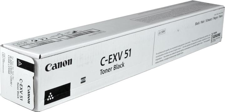 Actual product image Canon C-Exv 51bk (FC)