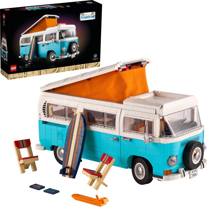Actual product image LEGO Volkswagen T2 Camping Bus (10279, LEGO Creator Expert, LEGO Rare Sets)