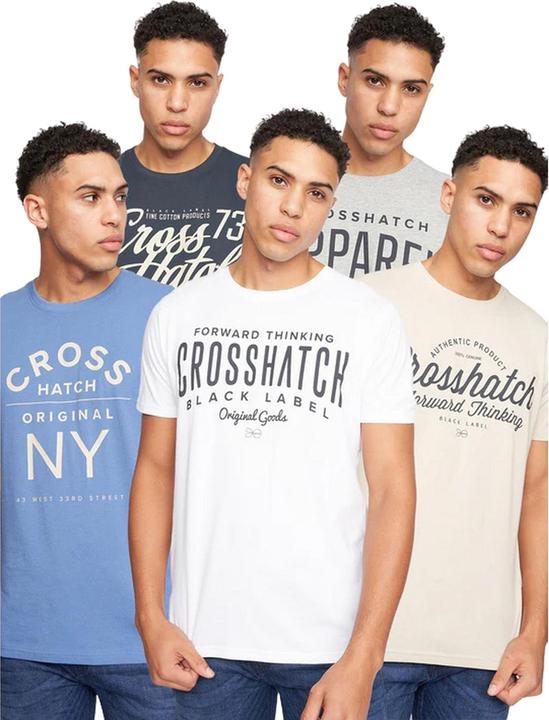 Crosshatch Chislemoore TShirt (5erPack) (S)