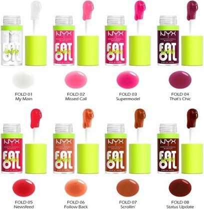 Actual product image NYX Professional Make-Up Fat Oil lip Drip (01 My Main)