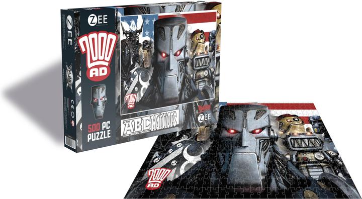 Image du produit Rock Saws ZEE PRODUCTION Puzzle 2000 AD : A.B.C.Warriors 500 pièces (500 pièces)