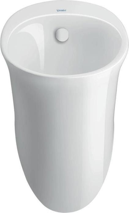 Image du produit Duravit Urinal d'aspiration WHITE TULIP rim. Zul v derrière mouche HG blanc