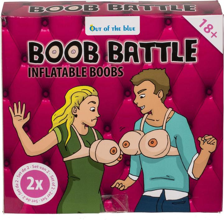 Actual product image Out of the blue Boob Battle - Inflatable Boobs (Dice games)