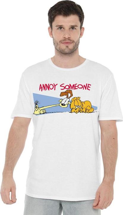 Immagine prodotto Garfield Annoy Someone Maglietta Uomo (XXL)