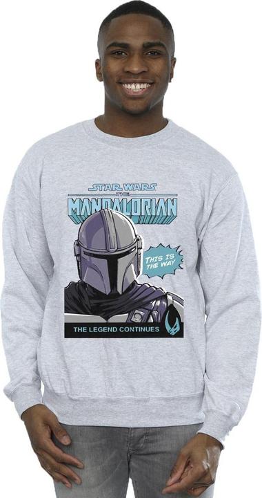 Produktbild Star Wars Mando Comic Cover Sweatshirt (M)
