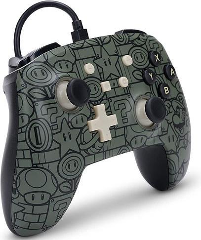 Produktbild PowerA Pro Controller con Filo - Power Up Mario (Switch)