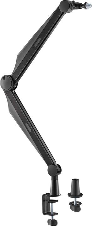 Image du produit Wiltec Bras de microphone 80cm Bras articulé Support de table 3/8" & 5/8" Microphones Studio