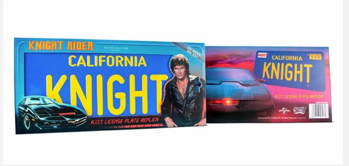 Produktbild Doctor Collector Knight Rider plaque d'immatriculation
