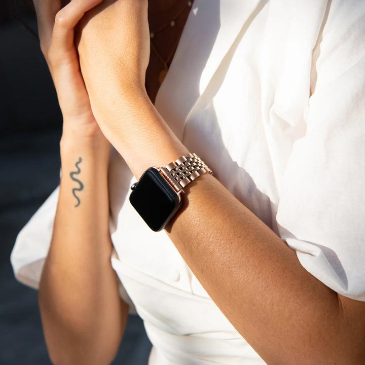 Produktbild Burga Apple Watch Band Chic Royal Rose Gold 38mm / 40mm / 41mm (Roestvrij Staal)