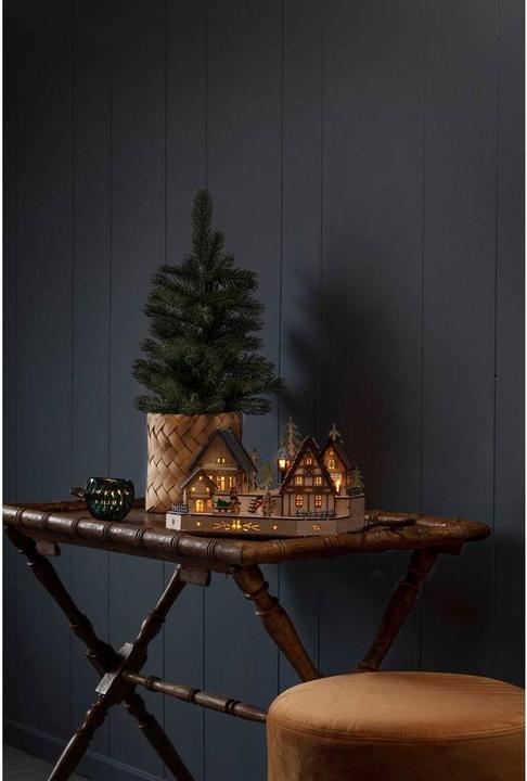 Produktbild Konstsmide LED Holzsilhouette Dorf