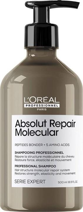 L'Oréal Paris Absolut Repair Molecular Professional Shampoo (500 ml, Flüssiges Shampoo)