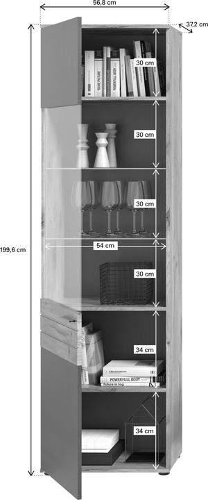 Immagine prodotto Xonox Home Mason (344 x 40 x 200 cm)