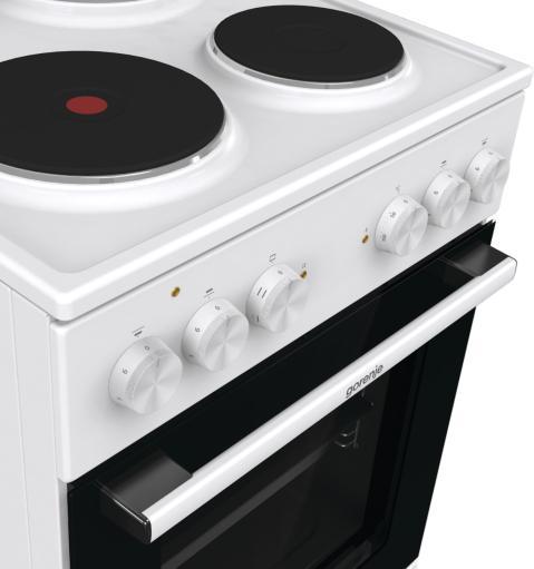 Image du produit Gorenje GE5 A22 WH ws Centre de cuisson A 50cm 4 plaques de cuisson 70L 6chauffages