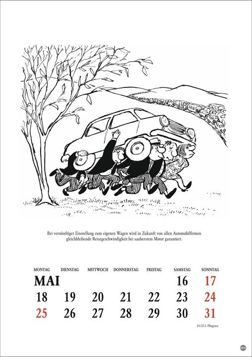 Actual product image Loriot Heile Welt Halbmonatskalender 2026 (German)