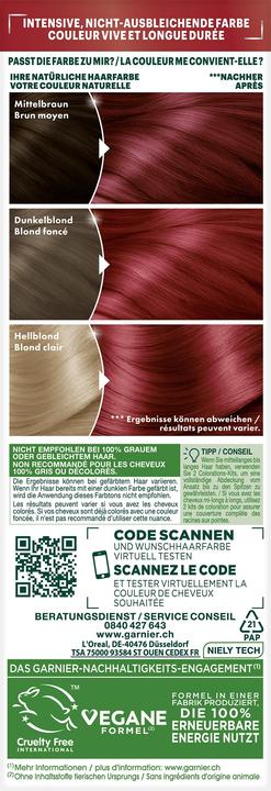 Produktbild Garnier Nutrisse Colorissimos/Ultra Color (22068 Tiefrot)