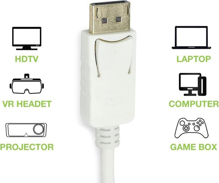 Produktbild Techly DisplayPort zu (HDMI, 15 cm)