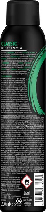 Immagine prodotto Syoss Shampoo secco antigrasso 200 ml (200 ml, Shampoo secco)