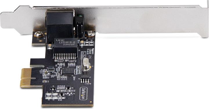 Productafbeelding StarTech com PR12GI-NETWORK-CARD, Intern, Avec fil, PCI Express, Ethernet, 2500 Mbit/s, Noir (Mini PCI Express)
