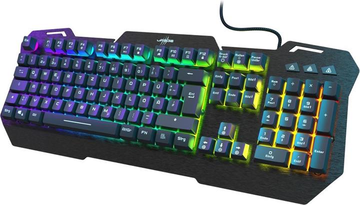 Produktbild Urage Gaming-Tastatur Exodus 450, Schwarz (DE, Kabelgebunden)