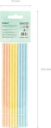 Produktbild Partydeco Papierhalme Summer time (10 Stck.) (10 x)