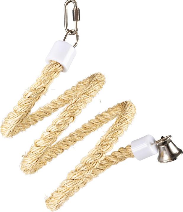 Duvoplus Corde spirale in sisal con cloche S, 96 x 19 x 19 cm